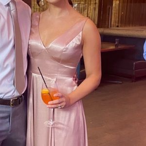 Sand Bridesmaid Dress - Size 6